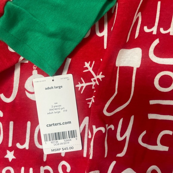 Womens Christmas pajamas. Size large. New w tags - Picture 3 of 3